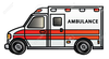 Cartoon Ambulance Clipart Image