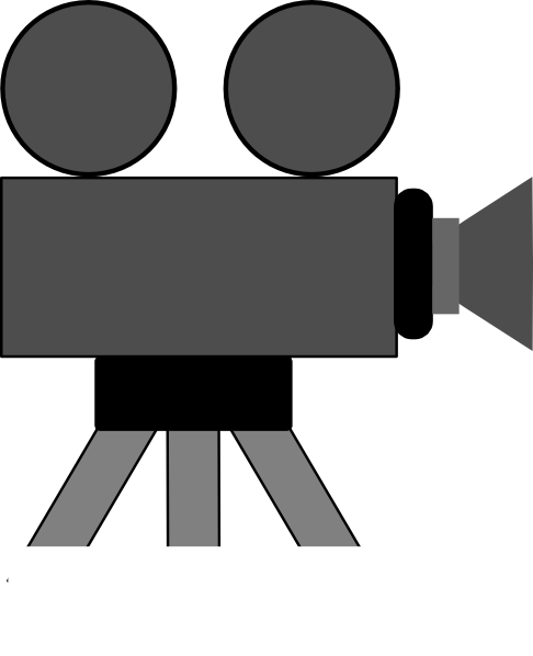 film camera clipart. Movie Camera