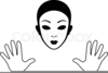 Mime Dance Clipart Image