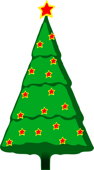 Christmas Tree Clip Art at  - vector clip art online, royalty free  & public domain