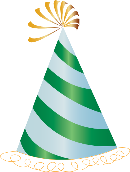 Party Hat Clip Art. Partyhat Clip Art. Partyhat