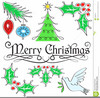 Clipart Christmas Holiday Thank You Image