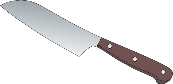 clipart kitchen knife - photo #3