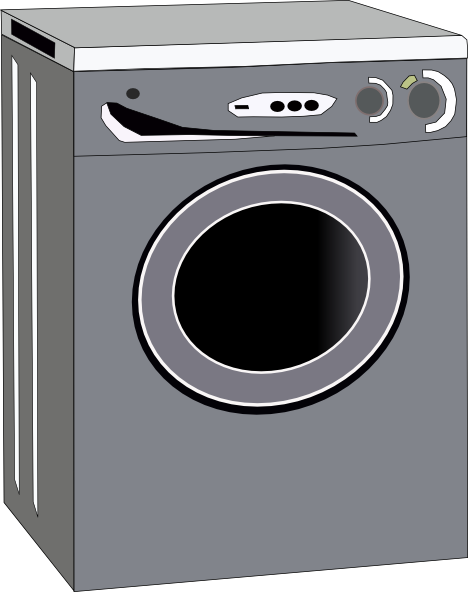 Washing Machine Clip Art at Clker.com - vector clip art online, royalty