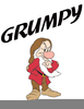 Free Grumpy Dwarf Clipart Image