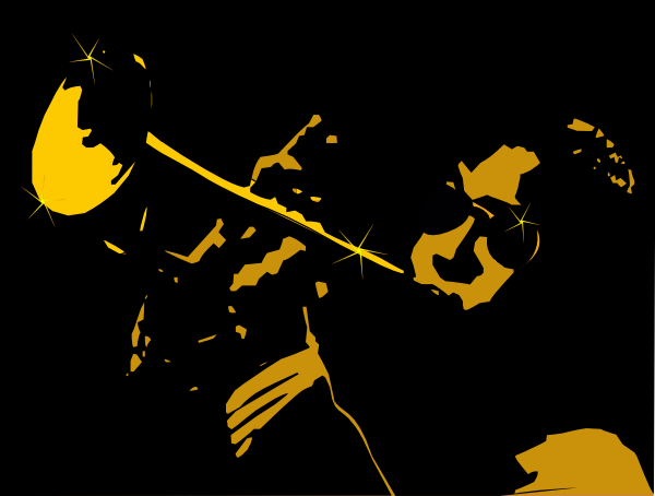 clip art jazz music player - photo #5