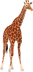 Giraffe Clip Art at Clker.com - vector clip art online, royalty free