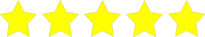 Five Star Rating Clip Art
