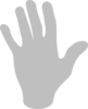 Handoutline2 Clip Art