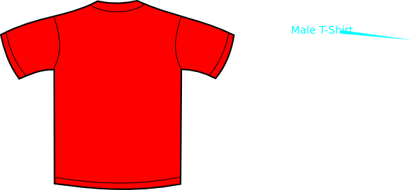 red t shirt clip art - photo #9