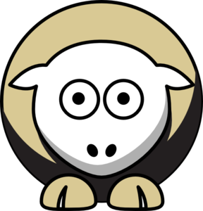 Sheep - Colorado Buffaloes - Team Colors - College Football Clip Art