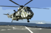 British Royal Navy Sea King Aboard Usns Pecos Clip Art