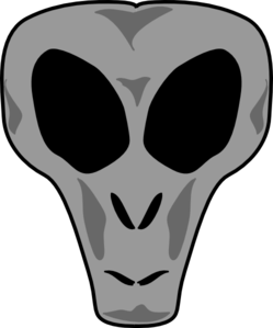 Alien Head Clip Art