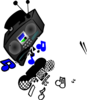 Boombox 3 Clip Art