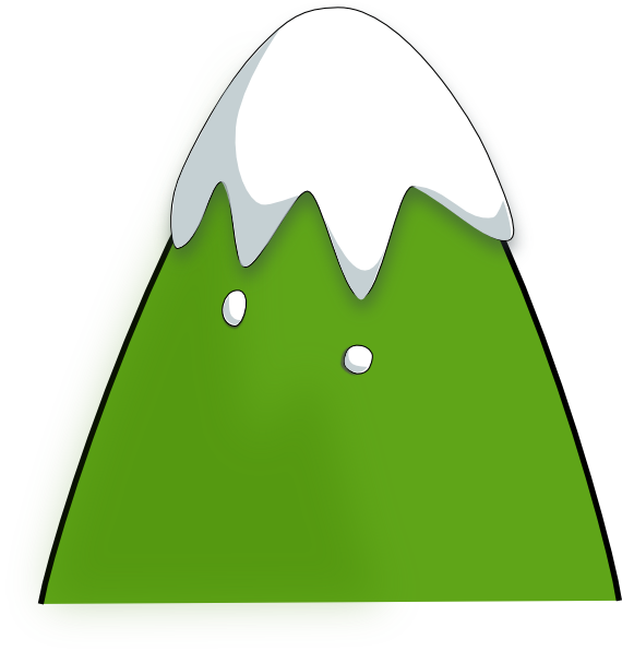 clipart of mountains - photo #20