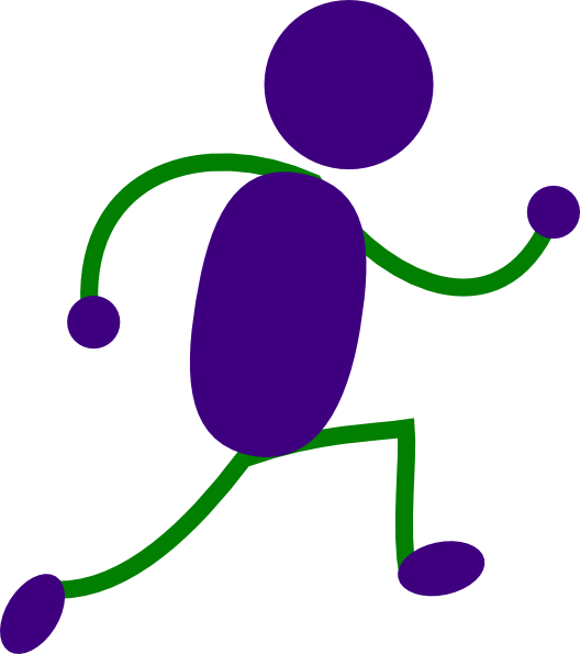 clip art cartoon runner - photo #14