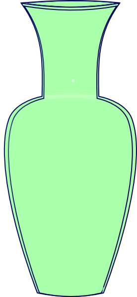 Green Vase Clip Art at Clker.com - vector clip art online, royalty free