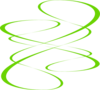 Green Swirl Clip Art