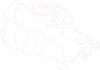 Canada Map Grey Outline Clip Art