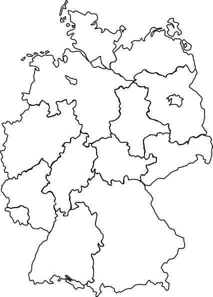 clipart map germany - photo #4