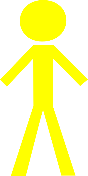 yellow man clipart - photo #31