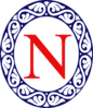 N Monogram Clip Art