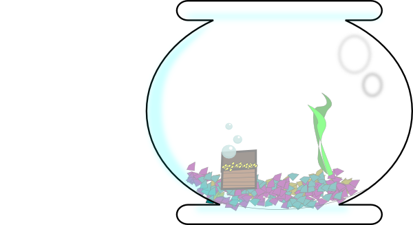 clipart of fish bowl - photo #15
