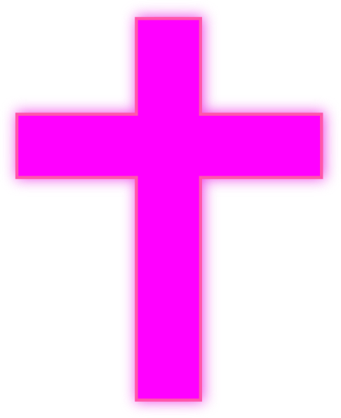 free pink cross clip art - photo #7