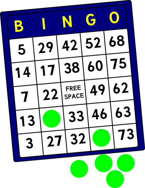 free bingo border clip art - photo #17