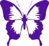 Cadbury Purple Butterfly Clip Art