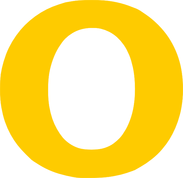 O Single Yellow Letter Clip Art at Clker vector clip art online