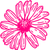 Gerberdaisypink Clip Art