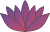 Purple Lotus Clip Art
