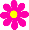 Pretty Pink Flower Clip Art