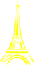 Pink Eiffel Ooh-la-la Clip Art