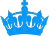 Blue Crown Clip Art