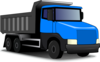 Blue Truck Clip Art