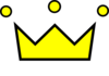 Yellow Crown Clip Art