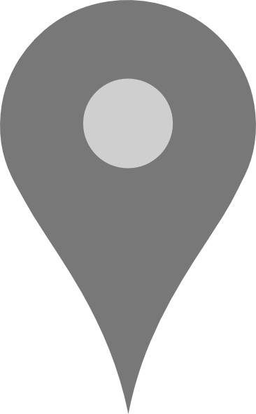 Google Map Pointer Grey Clip Art at Clker.com - vector clip art online