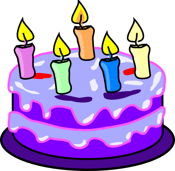 free clip art of a birthday cake - photo #1