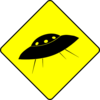 Caution Ufo Clip Art