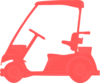 Golf Cart Coral Clip Art