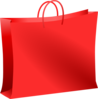 Red Shopping Bag Clip Art