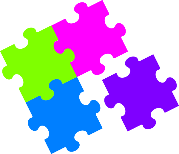 free clip art jigsaw puzzle pieces - photo #8