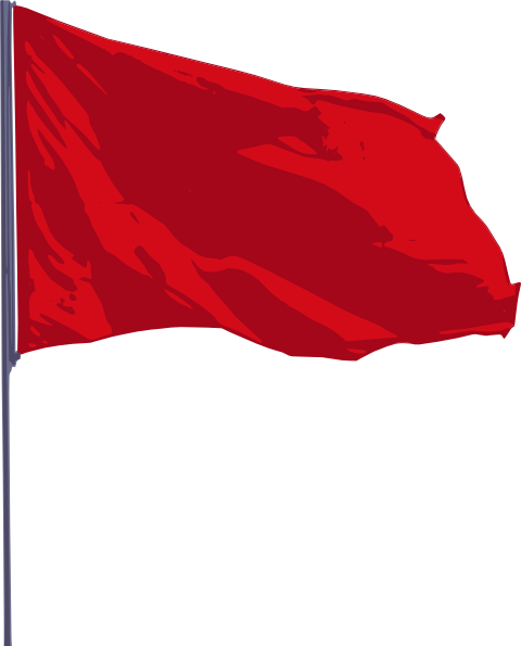 small red flag clipart - photo #28