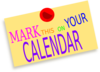 Newspaper Mark The Date Clip Art