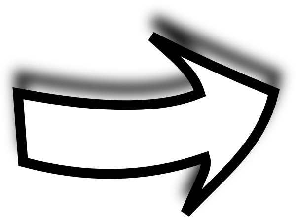 curved arrow clipart black and white - photo #10