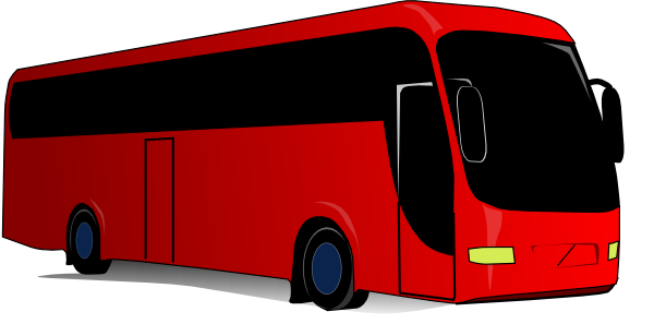 clipart red bus - photo #9