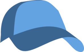 Cap Hat Blue Clip Art