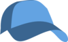 Cap Hat Blue Clip Art